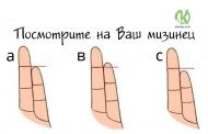 Оказывается, длина ваших пальцев влияет на ваш характер!